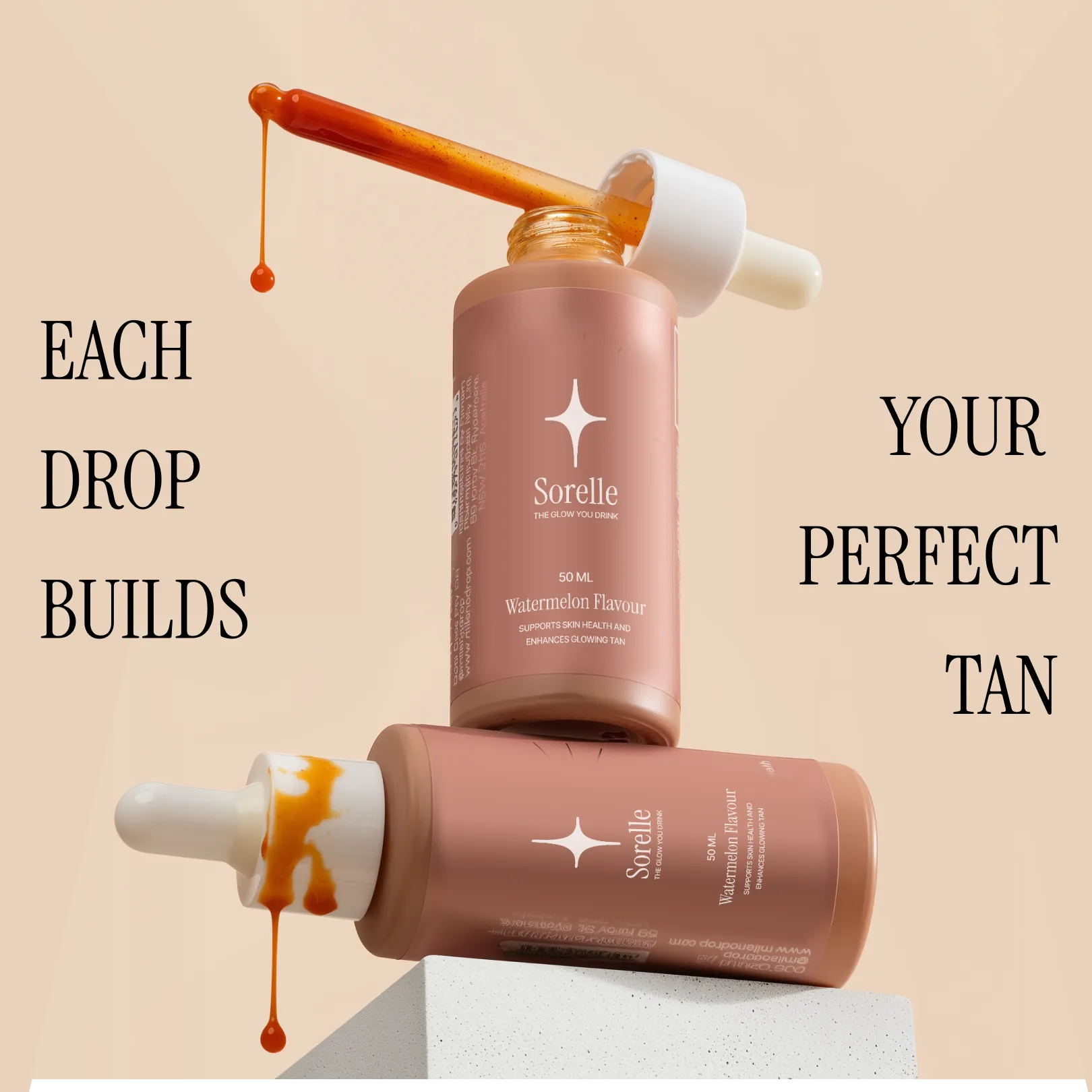 Sorelle Glow Drops | Tanning Supplement for Radiant Skin - Image 5